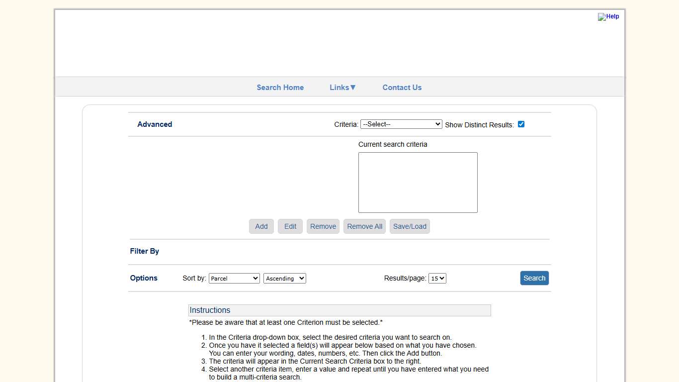 Nash County, NC - Tax Search - Advanced Search